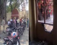 मुरादाबाद : मंदिर परिसर में बने कमरे की दीवार तोड़कर सामान चोरी, वारदात को अंजाम देकर फरार हो गए चोर
