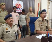 मुरादाबाद : जनसेवा केंद्र से लूट करने वाले दो गिरफ्तार, 36,000 रुपये बरामद