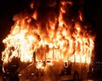 हरियाणा: नूंह में दर्दनाक हादसा, श्रद्धालुओं से भरी बस में आग लगने से नौ लोगों की जिंदा जलकर मौत, कई झुलसे 