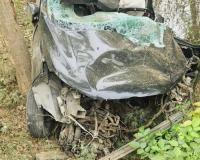 बदायूं: तेज रफ्तार कार अनियंत्रित होकर पेड़ से टकराई, चालक की मौत