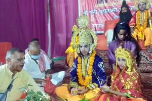 बरेली: राम विवाह देख सिया-राम के जयकारों से गूंजा पंडाल