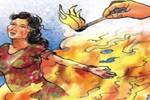 जलालाबाद: पत्नी और ससुरालियों के साथ मिलकर बेटे ने मां को जिंदा जलाया