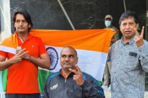 देवेंद्र ने चक्का फेंक और निमिशा ने लंबी कूद में जीता स्वर्ण पदक
