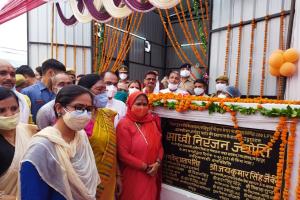 फतेहपुर: सदर अस्पताल में ऑक्सीजन प्लांट का साध्वी निरंजन ज्योति ने किया उद्घाटन