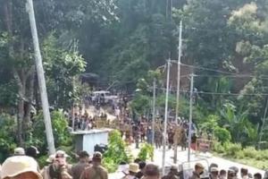 असम-मिजोरम बॉर्डर पर तनाव: जंगल में छिपकर उपद्रवी कर रहे गोलीबारी, पांच पुलिस जवान शहीद