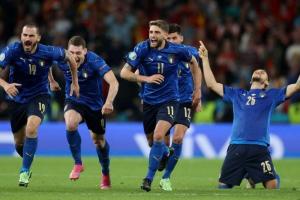 यूरो कप 2021:  पेनल्टी शूटआउट में स्पेन को हरा इटली फाइनल में