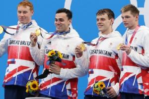 टोक्यो ओलंपिक: ब्रिटेन के तैराकों ने रिले में रचा इतिहास