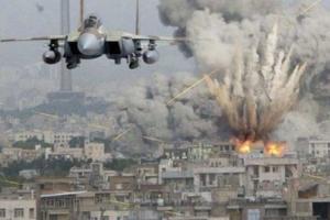 हमास के ठिकाने पर इजरायल का हवाई हमला