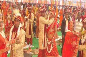 यूपी: मुख्यमंत्री सामूहिक विवाह योजना से 1,27,553 बेटियों के हाथ हुए पीले