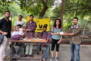 लखनऊ: ABVP सदस्यता अभियान में विद्यार्थियों की दिखी रुचि