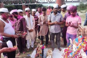 रामपुर: जयकारों के बीच कोसी घाट पर हुआ गणपति बप्पा का विसर्जन
