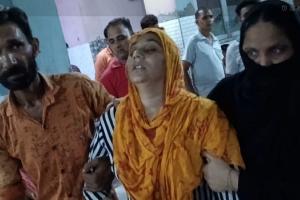 बिजनौर: नर्स ने सुई और बोतल गिराकर महिला की आंख फोड़ी