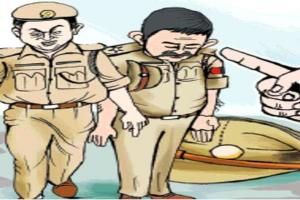 हरदोई: जनता से बदसलूकी करने पर 5 पुलिसकर्मी लाइन हाजिर