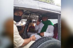 बरेली: रेल रोकने जा रहे किसान नेता डॉ. रवि नागर चौपला चौराहे से गिरफ्तार