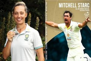 Cricket Australia : मिशेल स्टार्क एलेन बॉर्डर पदक से किए गए सम्मानित, महिला क्रिकेटर एशले गार्डनर को मिला बेलिंडा क्लार्क पुरस्कार