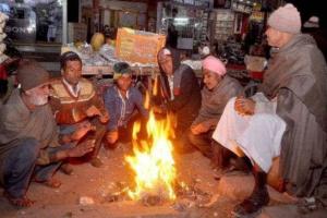 राजस्थान के कुछ हिस्सों में शीतलहर का प्रकोप जारी