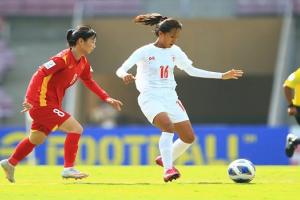AFC Asian Women’s Cup : वियतनाम और म्यांमार का मैच 2-2 से बराबर छूटा