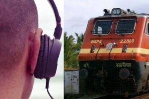 कानों में हेडफोन लगाये युवक ट्रेन की चपेट में आया, घायल अवस्था में सीएचसी में कराया गया भर्ती