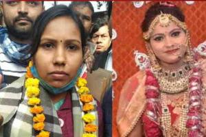कानपुर: खुशी दुबे की बहन नेहा ने कल्याणपुर सीट से किया नामांकन