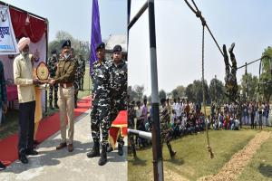 बहराइच: जिले में मनाया गया आजादी का अमृत महोत्सव, शहीदों के परिवार का हुआ सम्मान