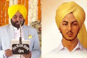 शहीद दिवस पर पंजाब के CM मान ने भगत सिंह, सुखदेव और राजगुरु को दी श्रद्धांजलि