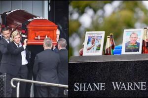 Shane Warne Funeral : शेन वॉर्न को परिवार और दोस्तों ने दी विदाई, रो पड़े ग्लेन मैकग्रा