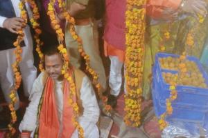 सीतापुर : नवनिर्वाचित बिसवां व सेवता के विधायकों का हुआ स्वागत