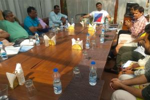 बरेली: सजगता जांचने को नगर आयुक्त ने गांधी उद्यान में की बैठक