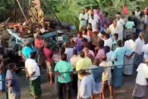 तमिलनाडु: रथयात्रा के दौरान करंट लगने से 11 लोगों की मौत, कई घायल