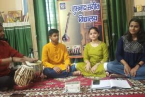 हल्द्वानी: नवरात्रि में मां दुर्गा की सुरों से आराधना, शुभनाद के शास्त्रीय गायकों ने बांधा समा