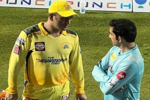 IPL 2022 CSK vs LSG : गौतम गंभीर ने एमएस धोनी से की मुलाकात, कहा- ‘कप्तान से मिलकर अच्छा लगा’