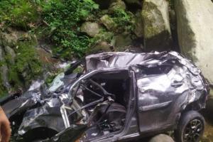 पिथौरागढ़ में खाई में गिरी कार, एसएसबी के दो जवानों की मौत