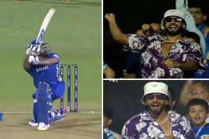 IPL 2022, GT vs MI : मैच देखने ब्रेबोर्न स्टेडियम पहुंचे रणवीर सिंह ने रोहित शर्मा की बल्लेबाजी का उठाया आनंद…देखें वीडियो