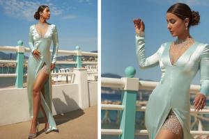 Cannes 2022 : सैटिन ड्रेस में हिना खान का ग्लैमरस लुक, टीना दत्ता बोलीं- ‘ये लड़की तो आग लगी रही है’