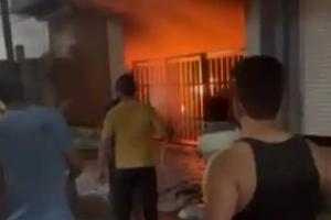 इंदौर की तीन मंजिला इमारत में लगी भीषण आग, एक महिला समेत सात लोग जिंदा जले