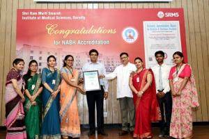 बरेली: एसआरएमएस मेडिकल कॉलेज को एनएबीएच की पूर्ण मान्यता