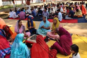 कैदियों के कल्याण के लिये गोरखपुर जिला कारागार में हुआ पंच कुंडीय गायत्री महायज्ञ