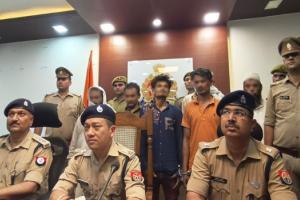 मुरादाबाद : मुगलपुरा में तमंचा फैक्ट्री का भंडाफोड़, मुठभेड़ में पुलिस के हत्थे चढ़े छह बदमाश