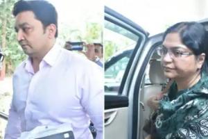 झारखंड में आईएएस पूजा सिंघल पति के साथ पहुंची ईडी ऑफिस, पूछताछ शुरू