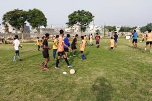 बरेली: 34 खिलाड़ियों ने शिविर में जानी फुटबॉल की बारीकियां