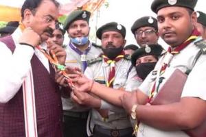 बरेली: उपमुख्यमंत्री से मिले हिंदुस्तान स्काउट्स गाइड्स