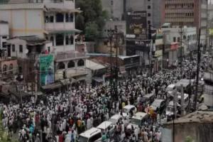 झारखंड में नुपूर शर्मा के बयान के विरोध जुमे के नमाज के बाद सड़क पर उतरे प्रदर्शनकारी हुए बेकाबू