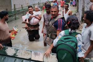 असम में कुदरत का कहर जारी, बाढ़ में मरने वालों की संख्या बढ़कर 71 हुई