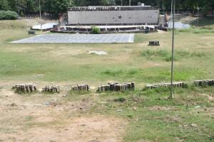 बरेली: कागजों में गांधी उद्यान का तालाब जीवित, धरातल पर पक्का निर्माण