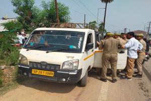 बिजनौर: ट्रक की टक्कर से बच्चे की मौत, परिजनों ने लगाया सड़क पर जाम