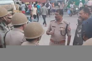 गौतम बुद्ध नगर: कानपुर में हुए पथराव का नोएडा में दिखा असर, ड्रोन से पुलिस रख रही है चप्पे चप्पे पर नजर