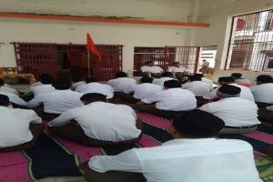 हरदोई : राष्ट्रीय स्वयंसेवक संघ ने मनाया हिंदू साम्राज्य दिवस