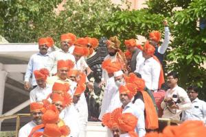 महाराष्ट्र विधानसभा: जय श्री राम, जय भवानी, जय शिवाजी के नारों के साथ सदन की कार्यवाही
