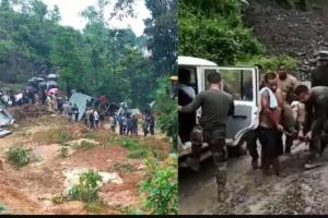 मणिपुर में भूस्खलन से असम के सात लोगों की मौत