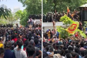 Sri Lanka Crisis : रानिल विक्रमसिंघे बने देश के कार्यवाहक राष्ट्रपति, प्रदर्शनकारियों ने संसद और पीएम हाऊस पर बोला धावा